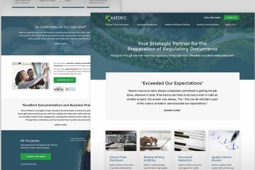 Kateric Website design